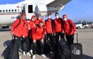 المنتخب المغربي يغادر مطار الرباط سلا متجها الى الكامرون