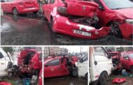 حادث سير خطير خلف خسائر مادية كبيرة لدى اربع سيارات أجرة بشارع 2 مارس بالدار البيضاء