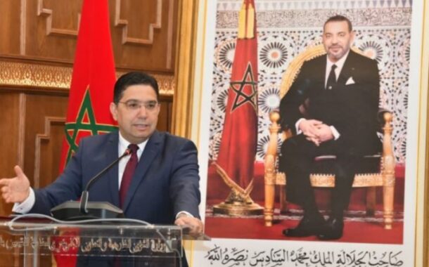ناصر بوريطة.. المغرب بقيادة الملك يعبر عن تضامنه الكامل مع السودان الشقيق
